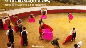 Cartel de las Jornadas Juveniles de Tauromaquia 2024.