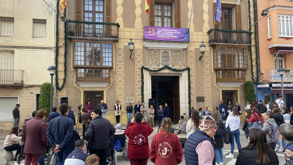 25-N en Castellón: La provincia clama contra la violencia machista. Imagen de Benicarló