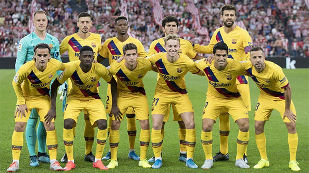 Las notas de los jugadores del Barça al descanso