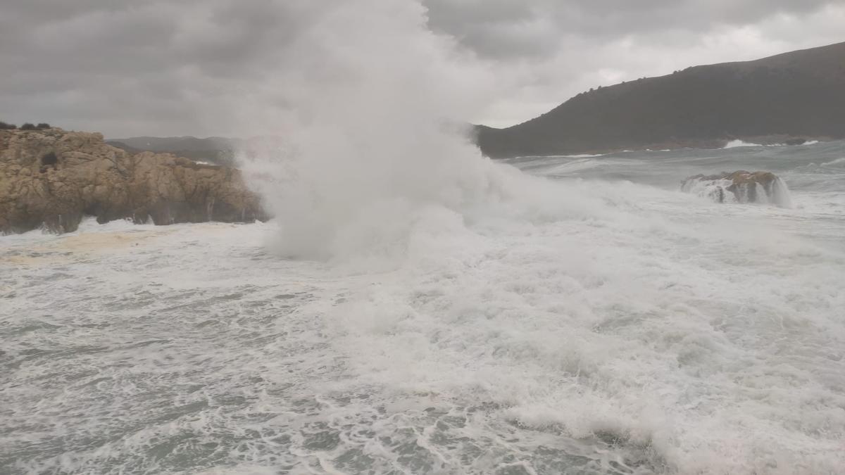 La borrasca Kristin dejará efectos muy adversos.
