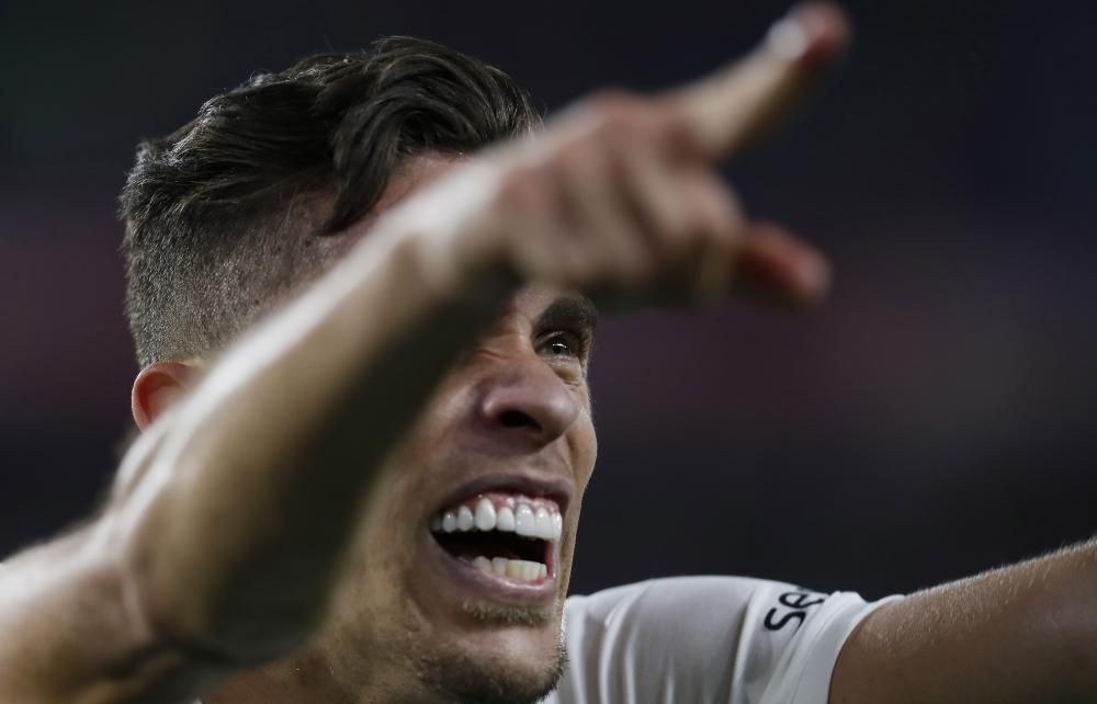 El Valencia y su afición celebran la Copa del Rey