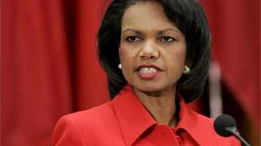 Condoleezza Rice dice que EEUU &quot;se toma el cambio climático muy seriamente&quot;