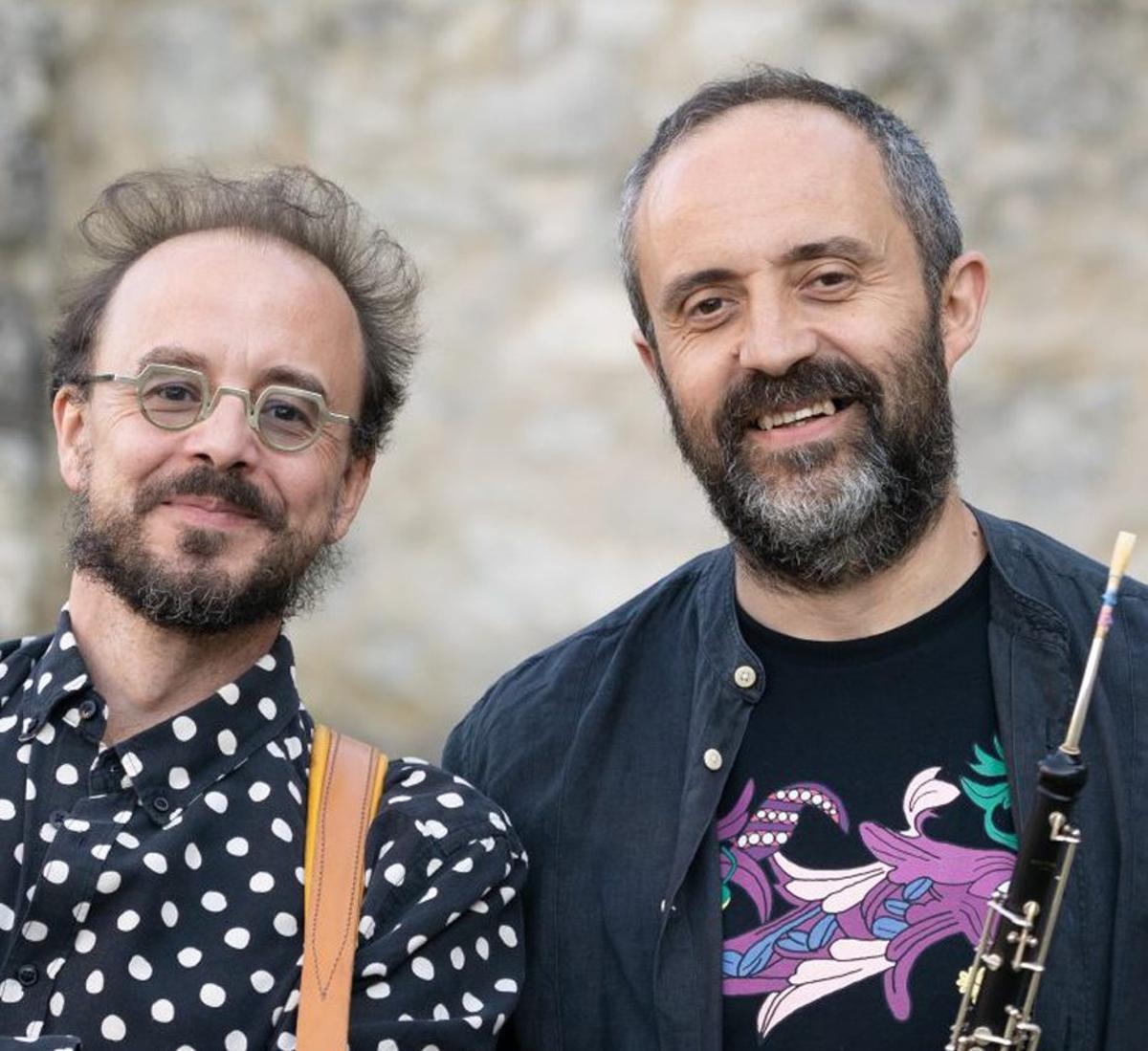 Germán Díaz y Benxamín Otero en una imagen promocional. | AMIGOS DE ARMEDILLA