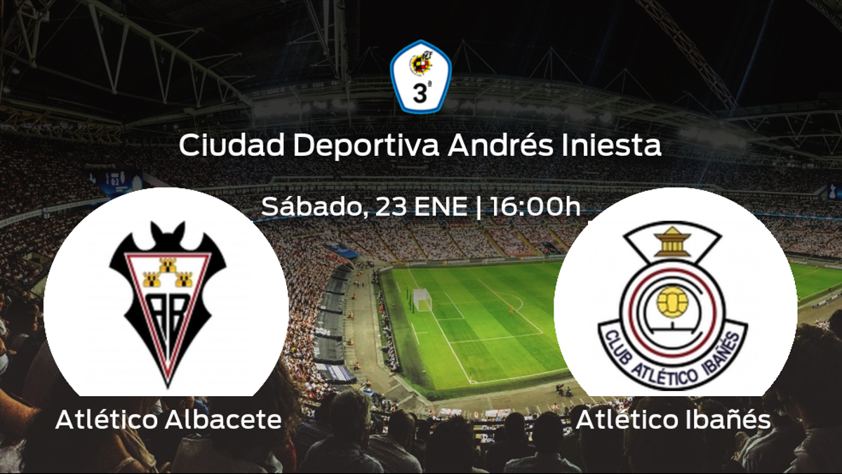 Previa del partido: el Atlético Albacete defiende el liderato ante el Atlético Ibañés