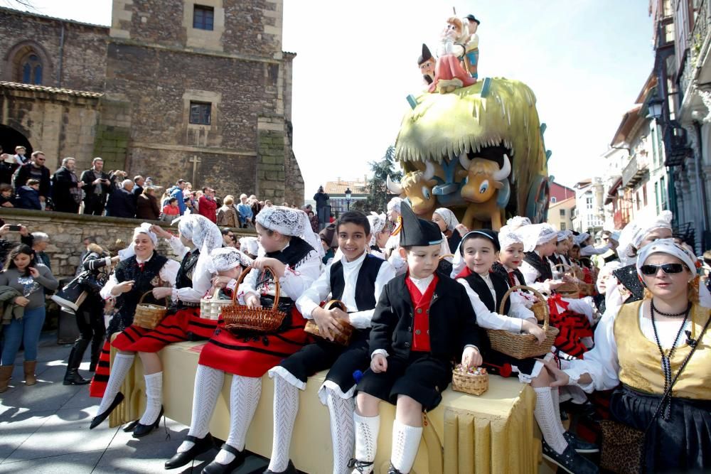 Pregón y desfile de las fiestas de El Bollo en Avilés