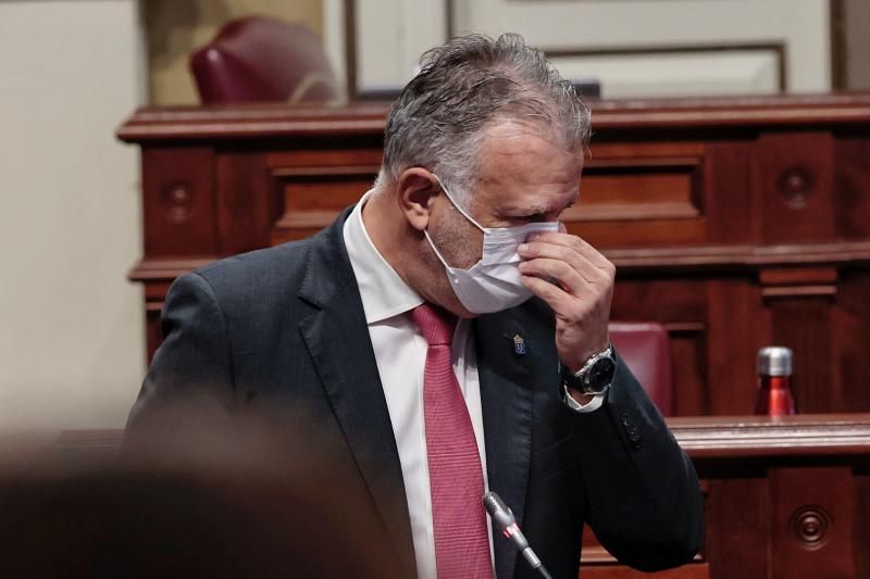 Pleno en el Parlamento de Canarias, 15/12/2021