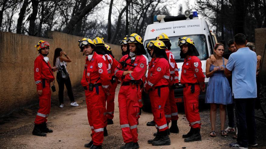 Las consecuencias de los incendios de Atenas