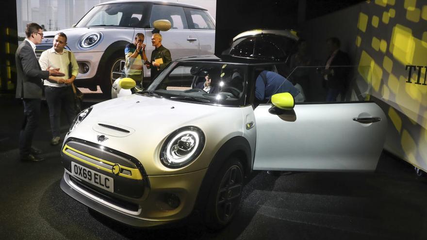 Una imagen del Mini Cooper SE.