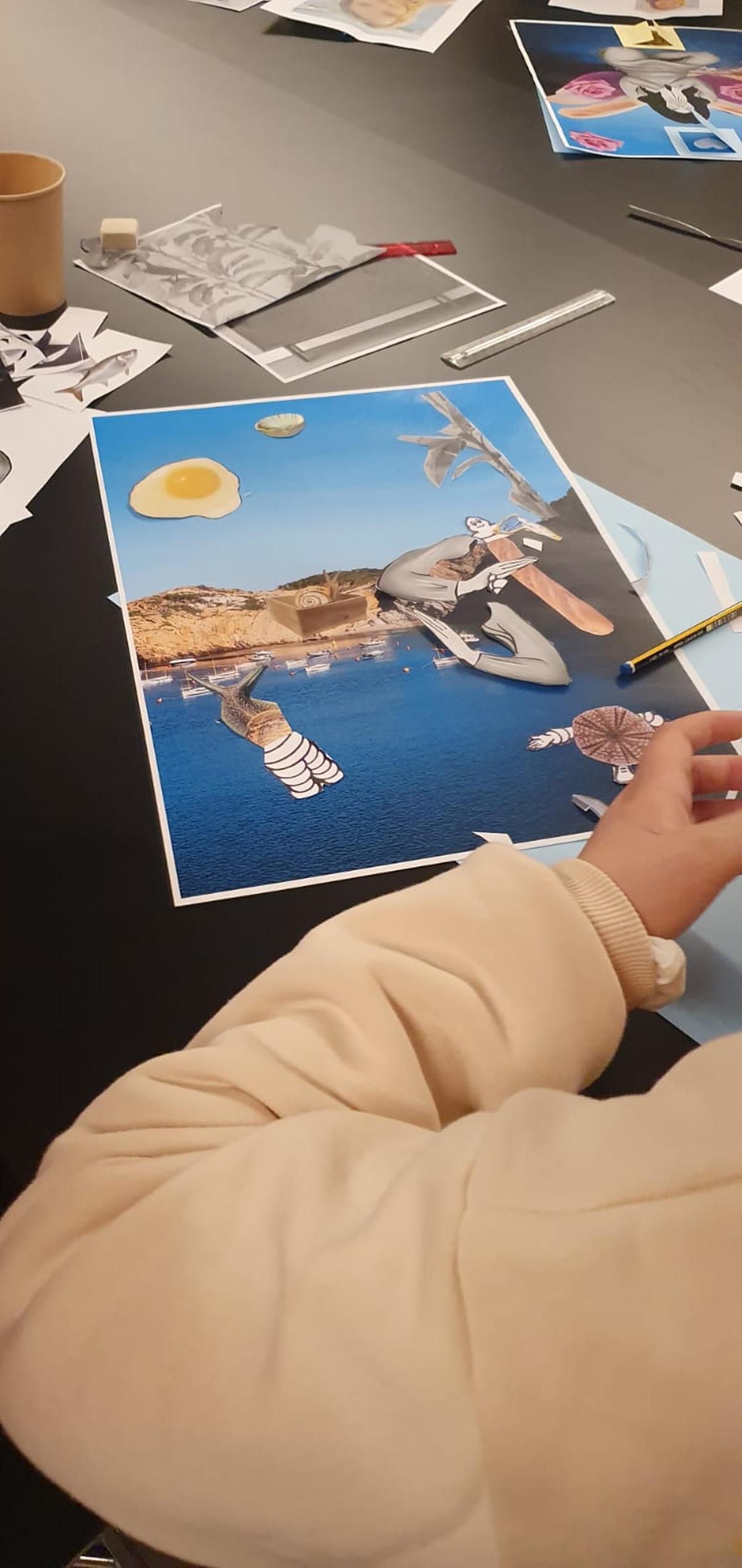 El taller gira entorn de La Madonna de Portlligat