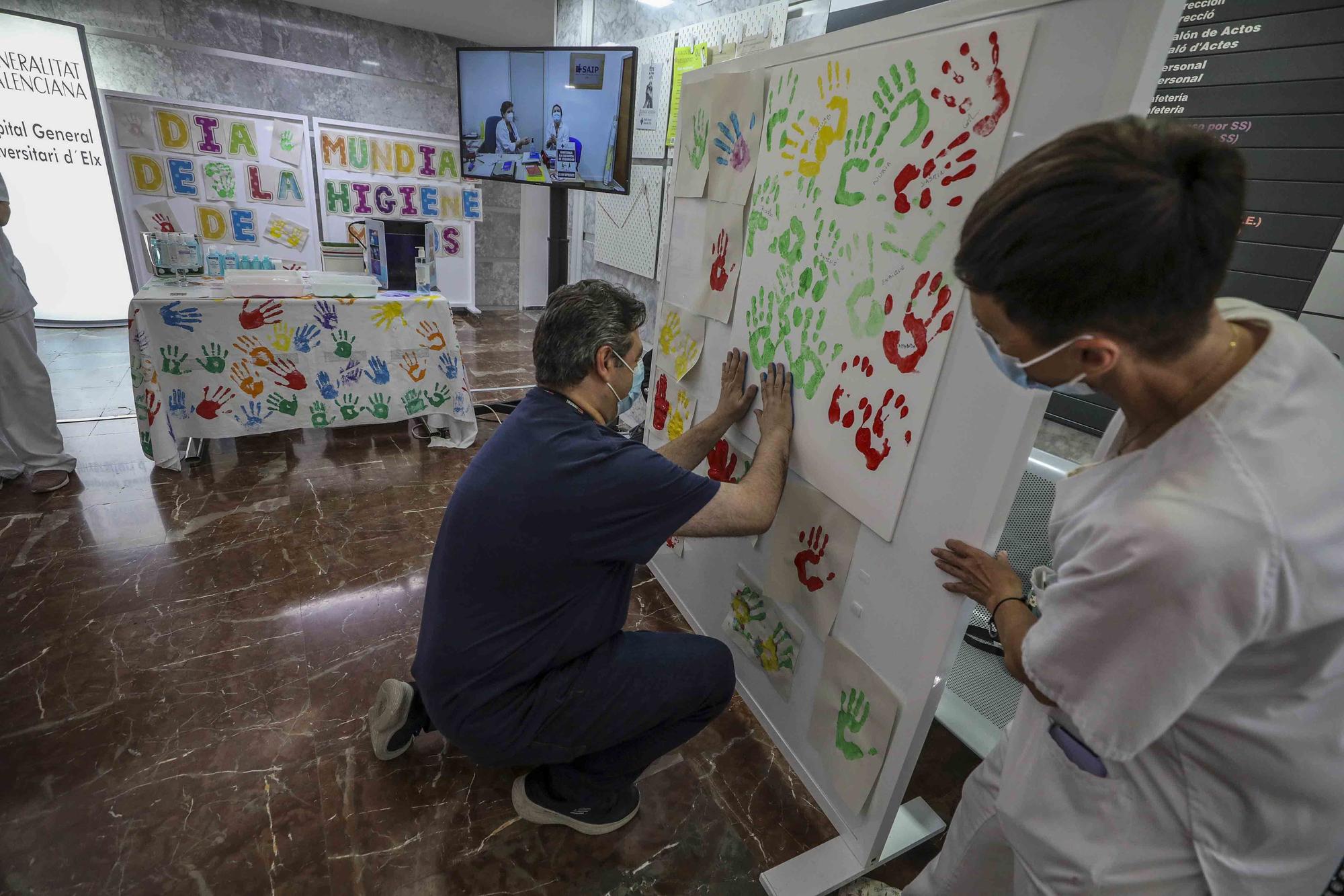 Dia Mundial de la Higiene de Manos Hospital General de Elche