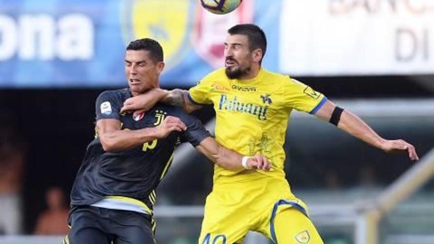 La Juventus de Cristiano debuta amb una soferta victòria contra el Chievo