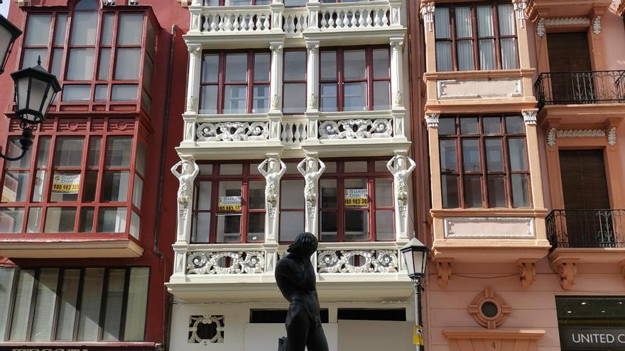 Las Cariátides, un edificio modernista en Zamora con las últimas comodidades para vivir