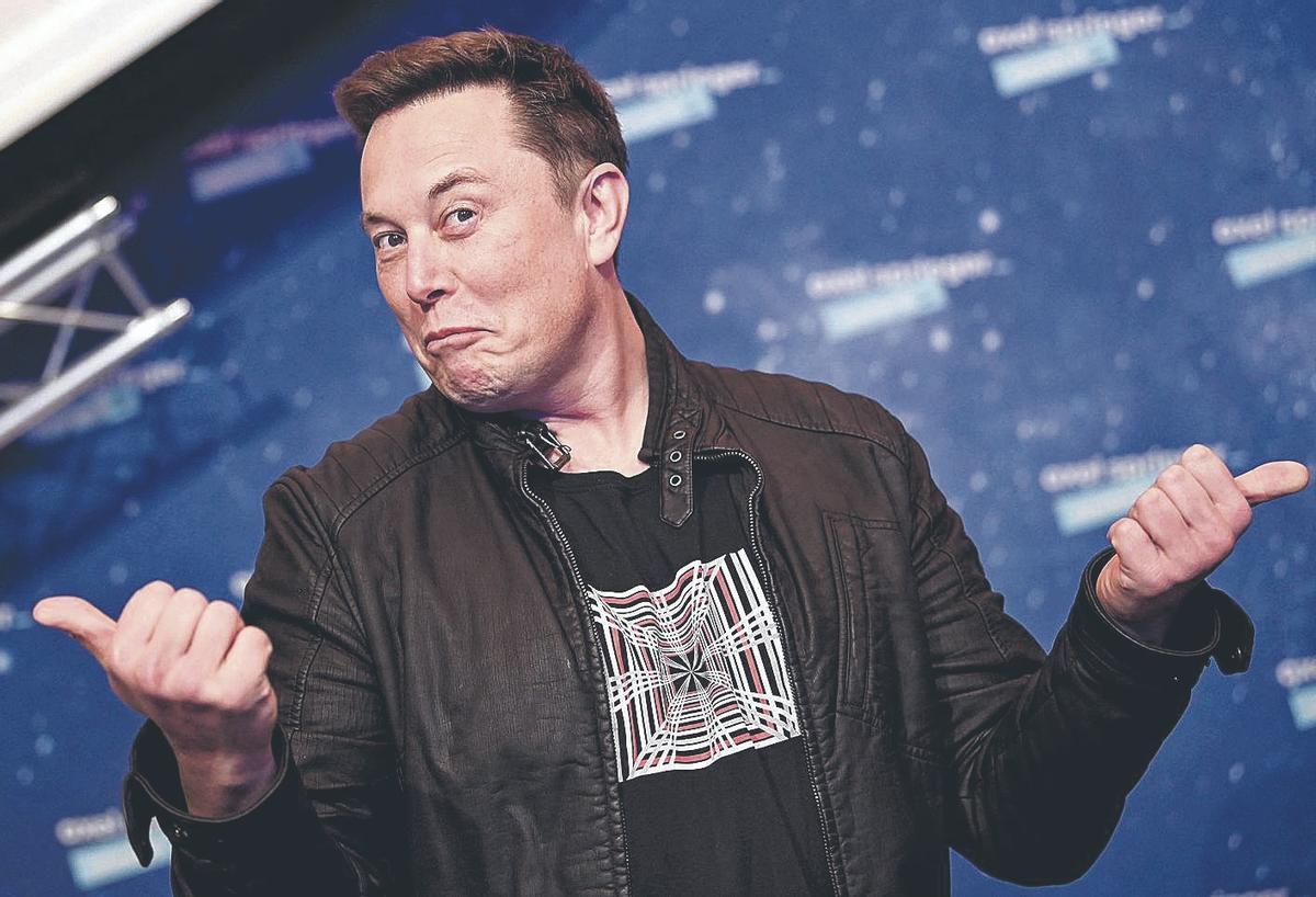 Elon Musk, propietario de SpaceX y director ejecutivo de Tesla, en un acto celebrado en Berlín en 2020.