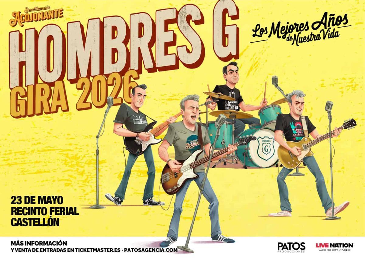 Hombres G en Castelló.