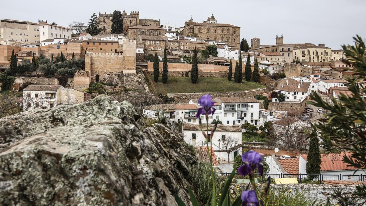 Esta es la imagen de Cáceres que se podrá tomar desde el nuevo mirador de San Marquino.