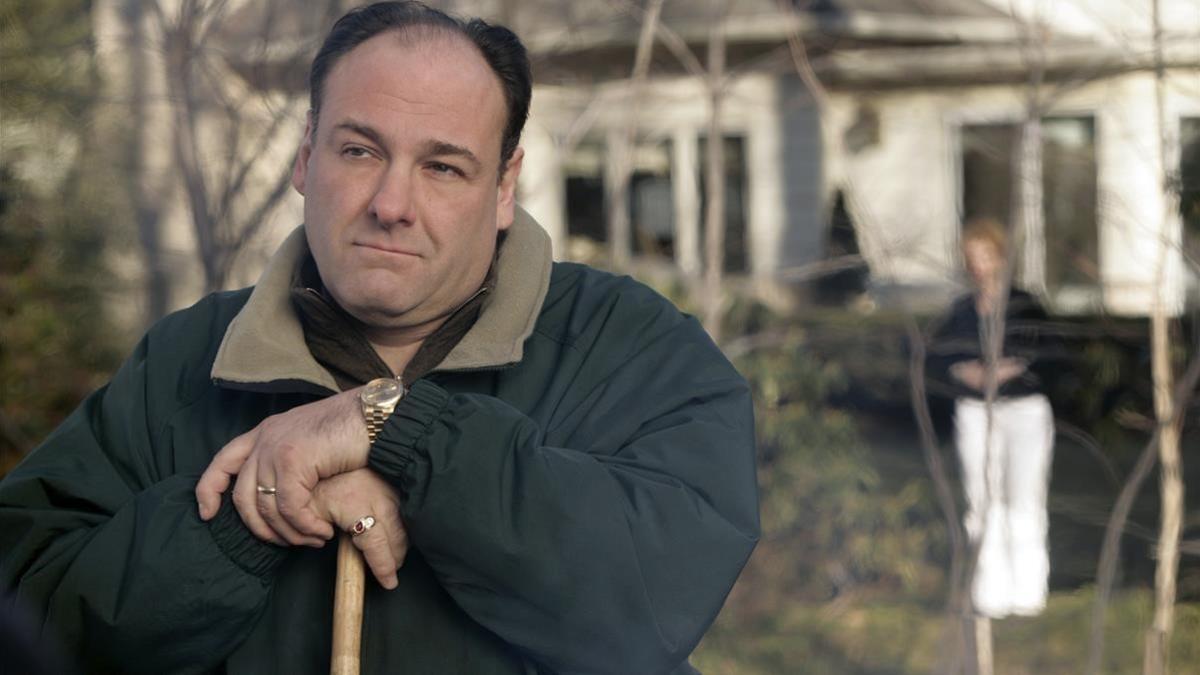 James Gandolfini, en 'Los Soprano'