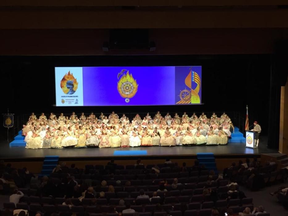 Exaltación de las falleras mayores de la Agrupación del Marítimo