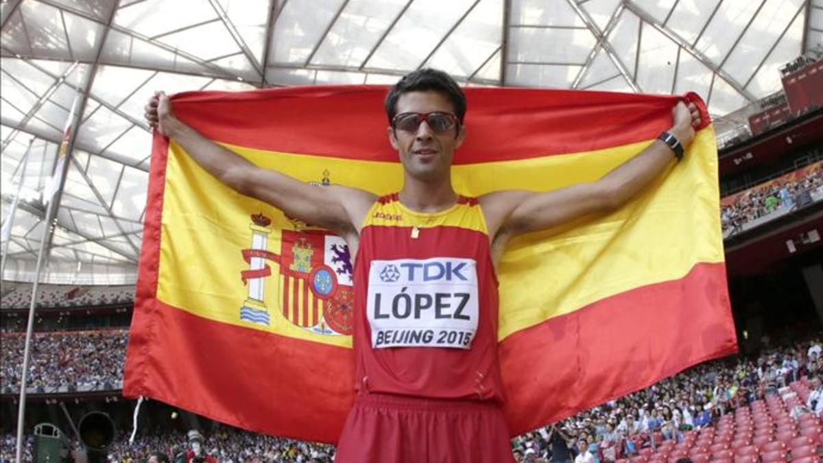 Miguel Angel López, campeón del mundo en Pekin 2015