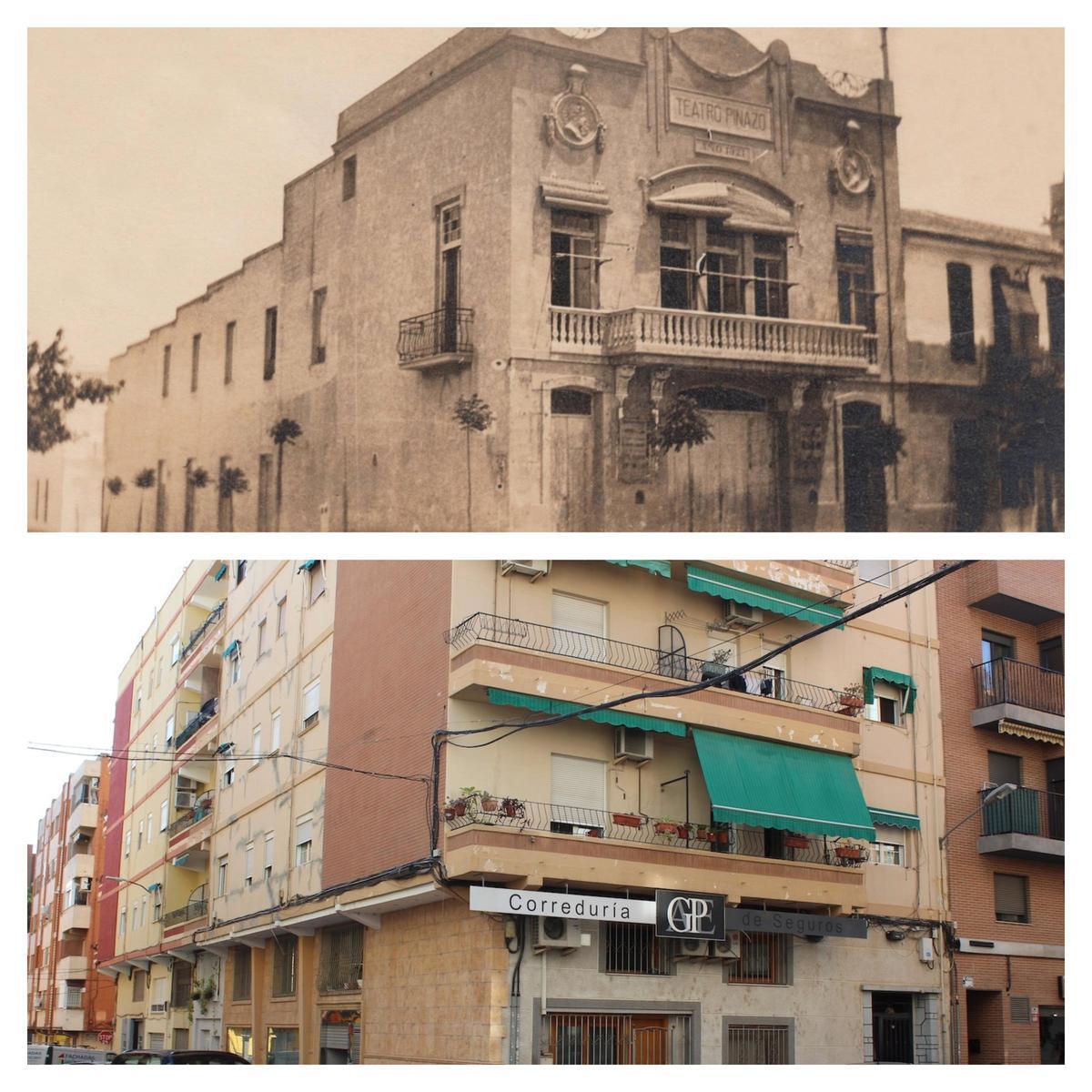 El Teatro Pinazo ahora es un finca de viviendas.