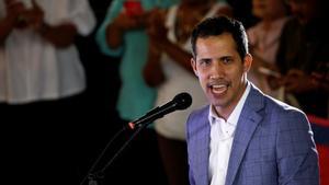 Venezuelan opposition leader Juan Guaido  who many nations have recognized as the country s rightful interim ruler  attends a rally against Venezuelan President Nicolas Maduro s government in Caracas  Venezuela  March 14  2019  REUTERS Marco Bello