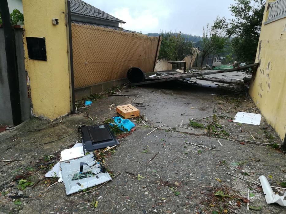 Destrosses a Riells i Viabrea per un tornado