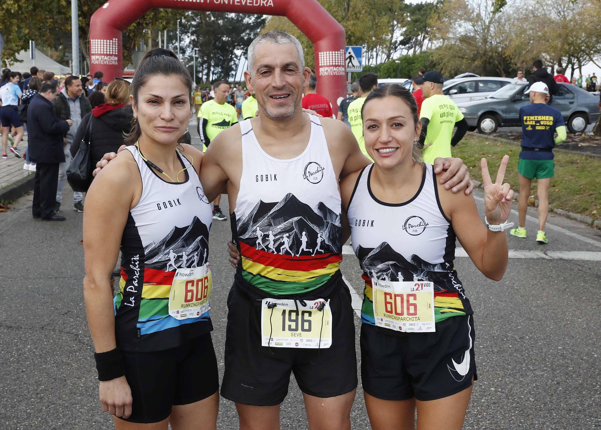 Saad Slimani y Esther Valiño conquistan la Medio Maratón de Vigo