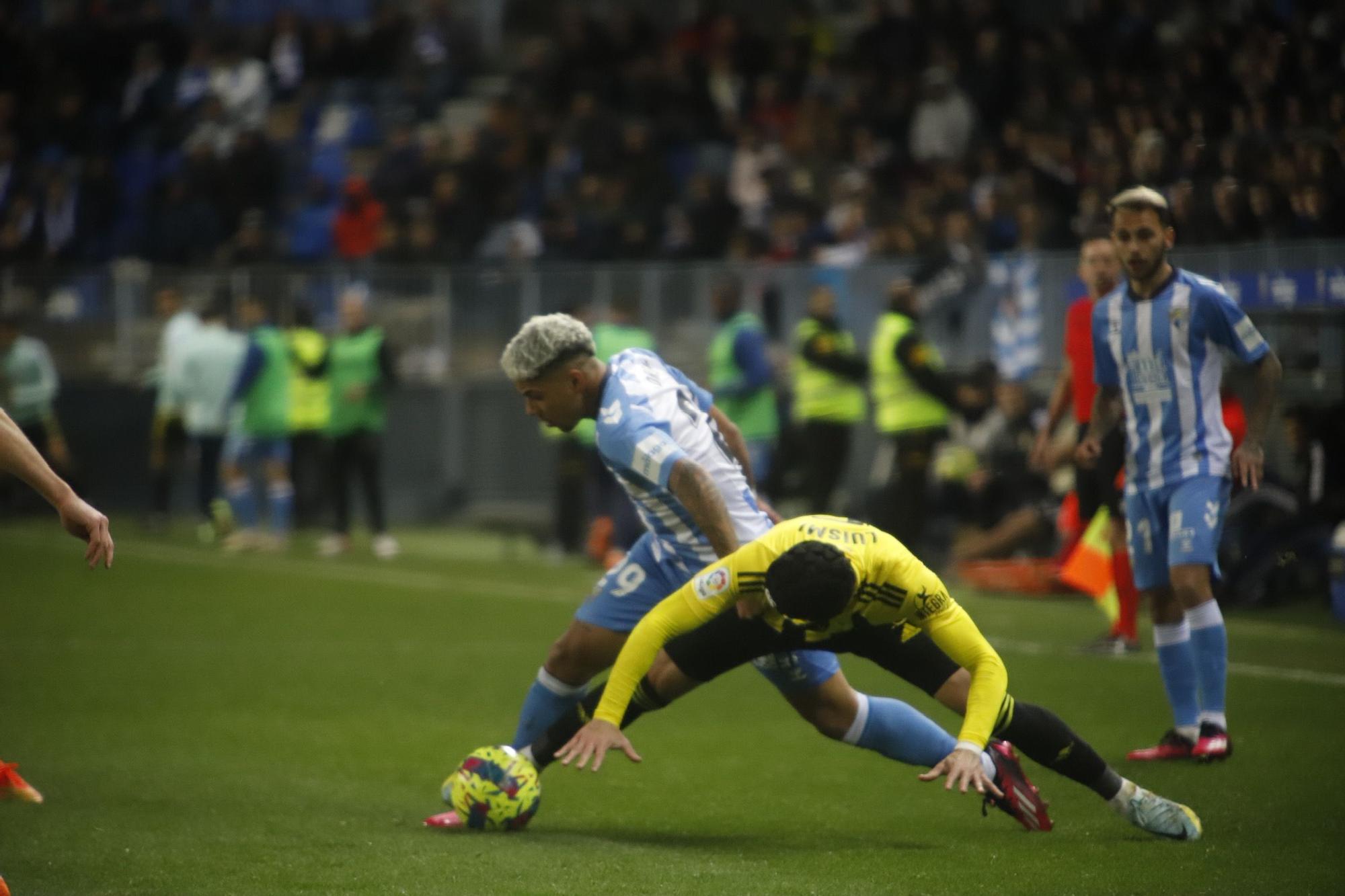 El Málaga CF - Real Oviedo, en imágenes