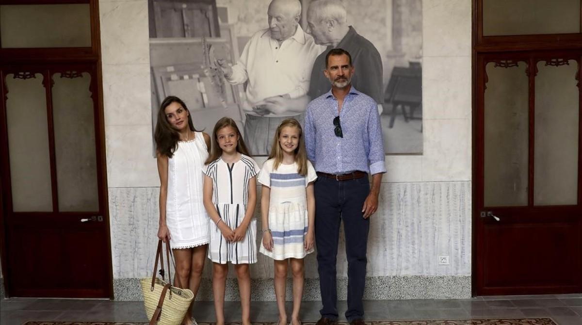 lmmarco39575537 spain s king felipe  queen letizia  princess leonor and prin170806162909