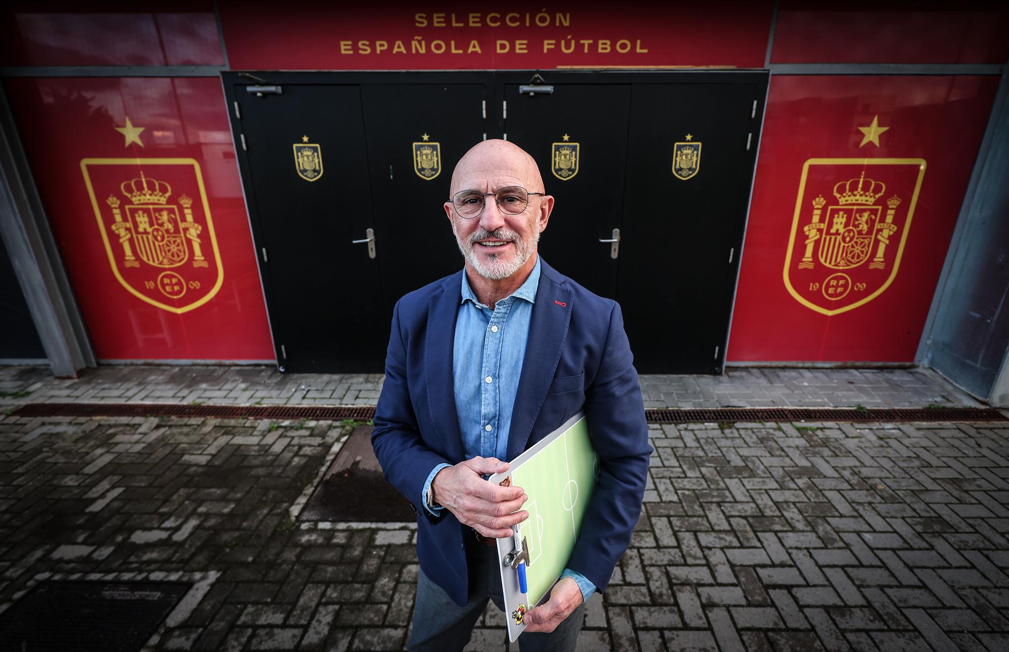 El seleccionador español, Luis de la Fuente.