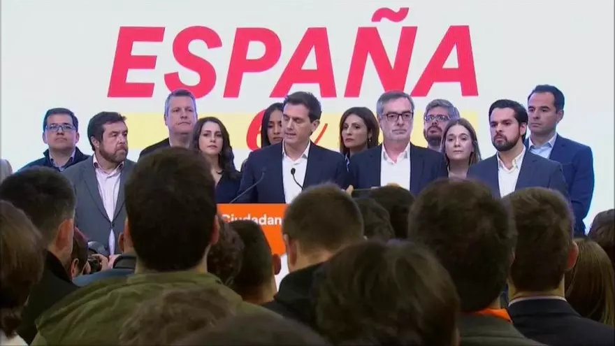 Albert Rivera: «Els votants han volgut més VOX i menys centre»