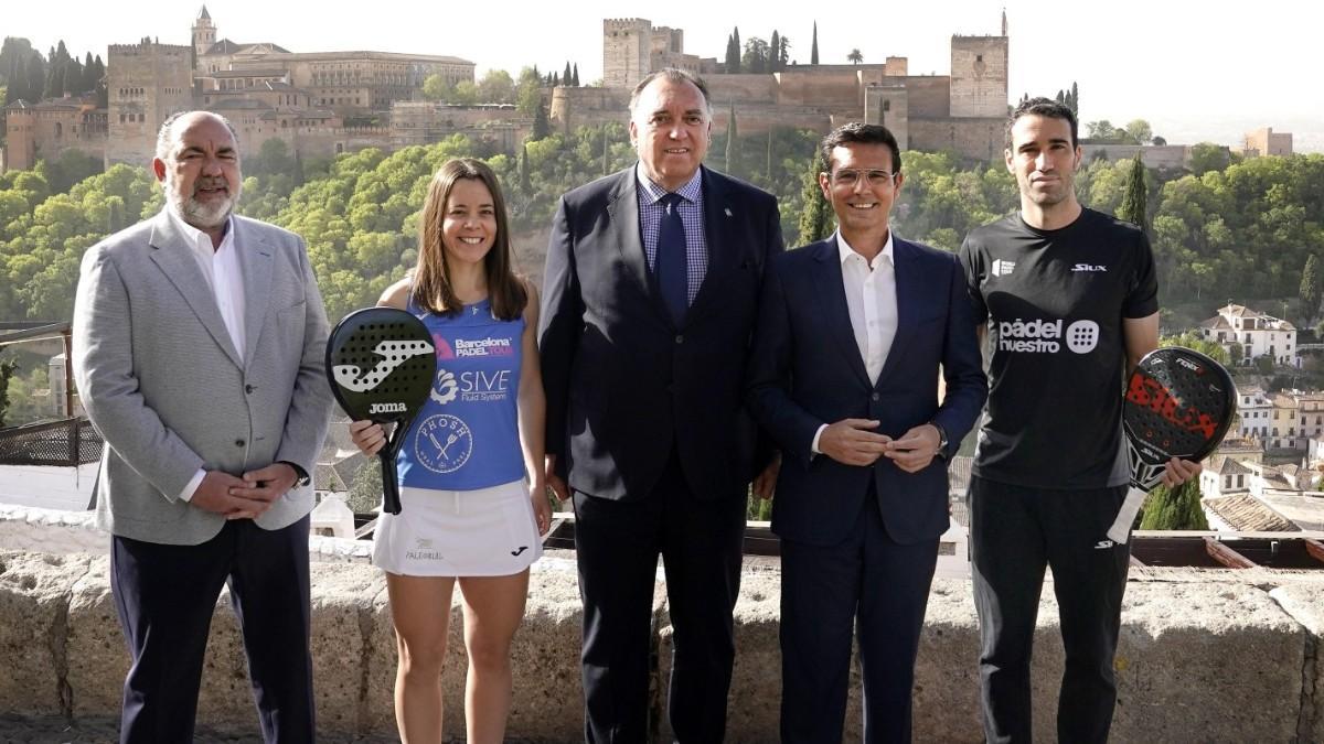La Alhambra vuelve a engalanarse para recibir al World Padel Tour