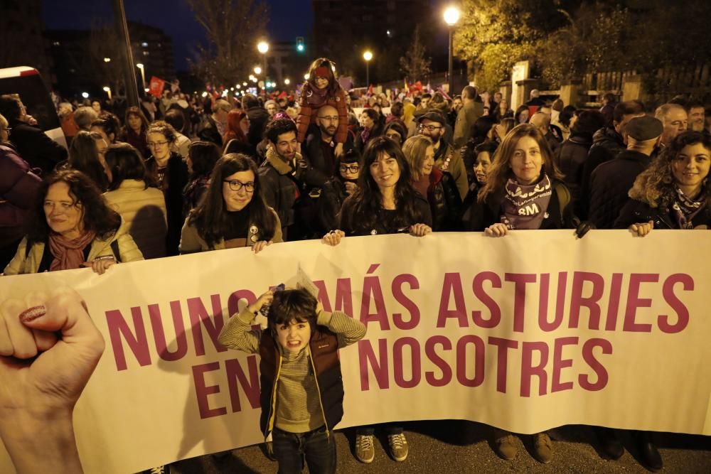 La manifestación, en imágenes