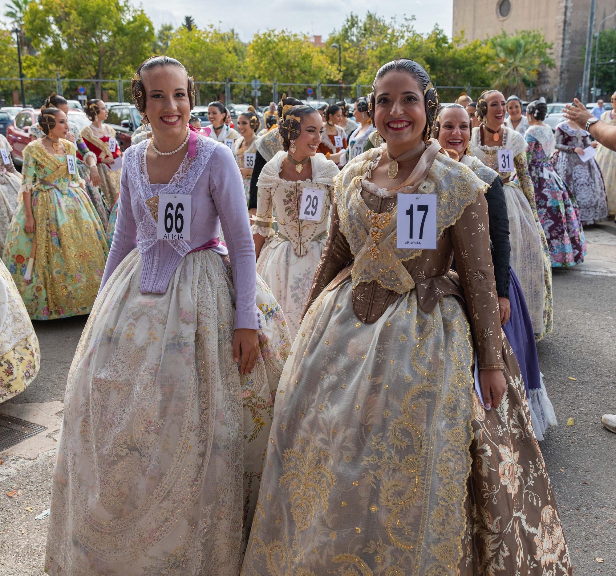 Visita de las candidatas al Ciutat de València