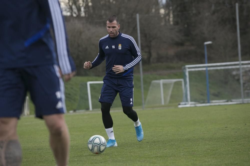 Entrenamiento del Real Oviedo