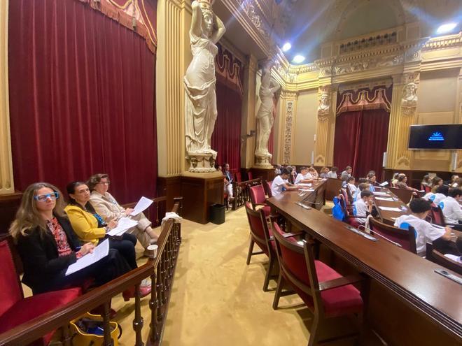 El XIII Parlament Infantil de Baleares, en imágenes