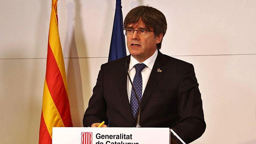 L&#039;expresident de la Generalitat, Carles Puigdemont (arxiu).