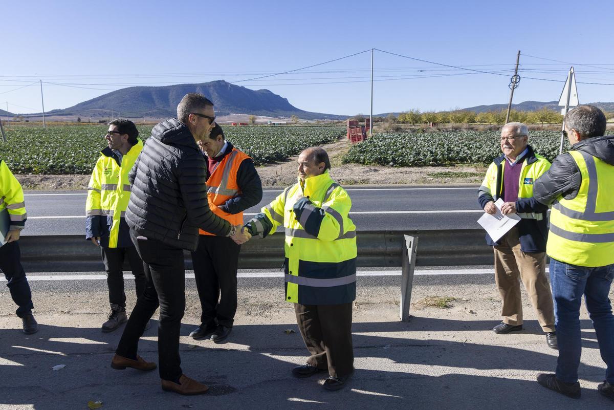 Mejora en las carreteras del término municipal de Caravaca