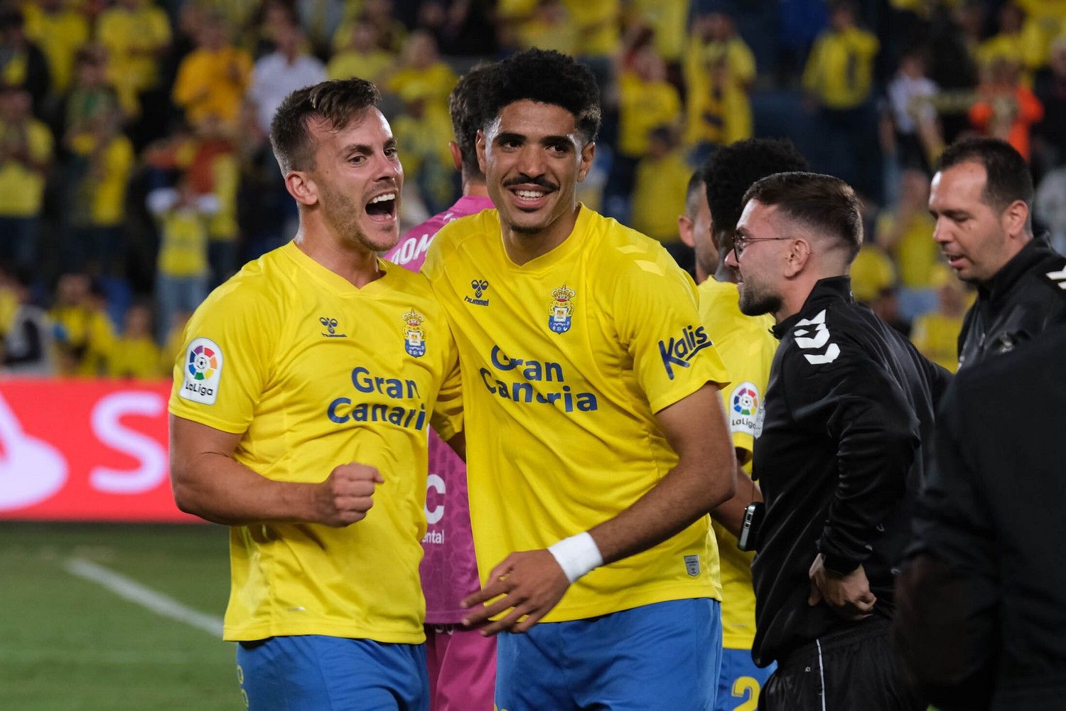 Ascenso de la UD Las Palmas, la celebración en el Estadio de Gran Canaria