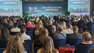 Conferencia del Decenio de los Océanos, en Barcelona.