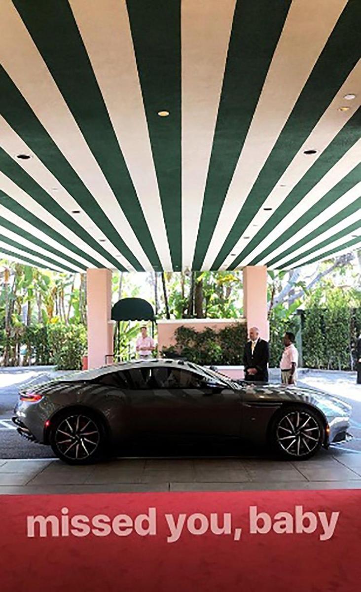 El coche de Kourtney Kardashian