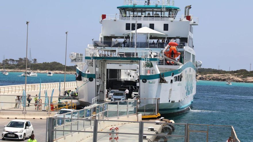 Formentera defenderá sus intereses en el pleito de Baleària contra Ibiza