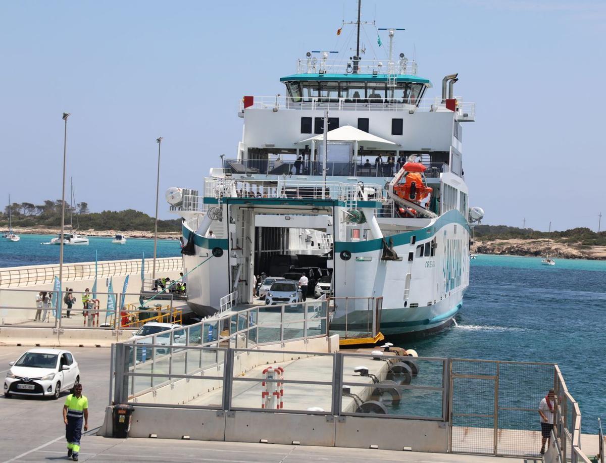 Formentera defenderá sus intereses en el pleito de Baleària contra Ibiza
