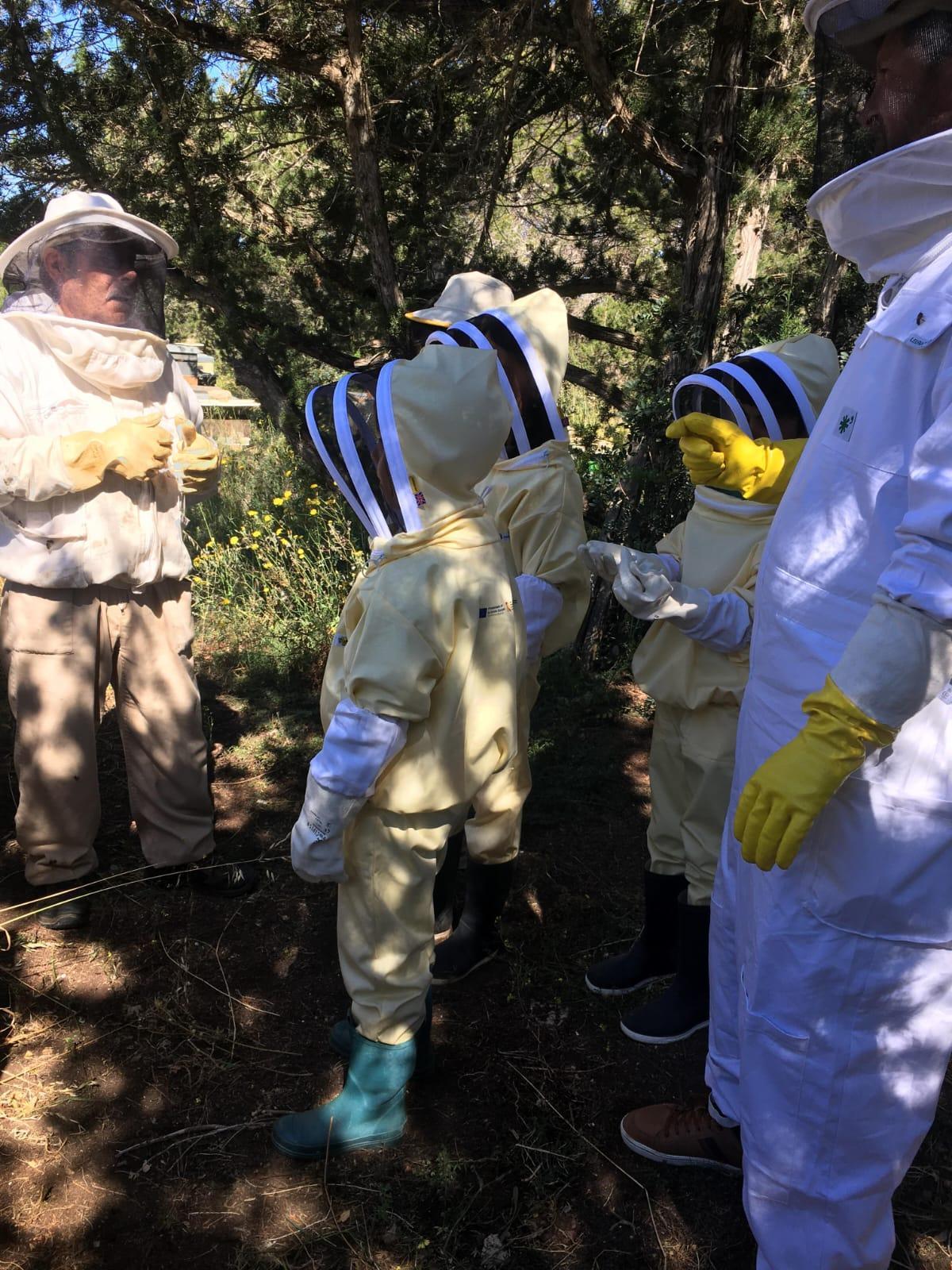 Actividad desarrollada con los escolares de Formentera