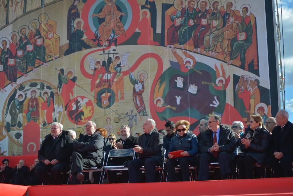 Kiko Argüello reúne a más de 20.000 feligreses en la UCAM