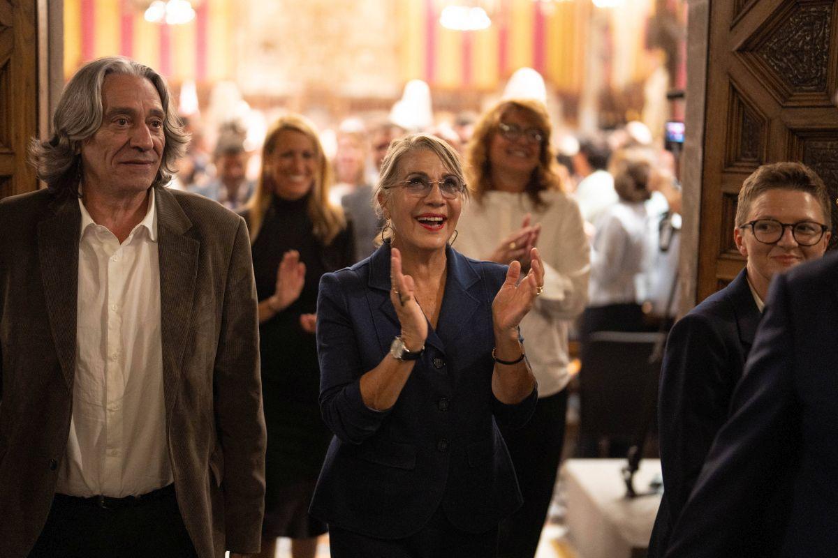 Emma Vilarasau, pregonera de la Mercè, da comienzo a la fiesta