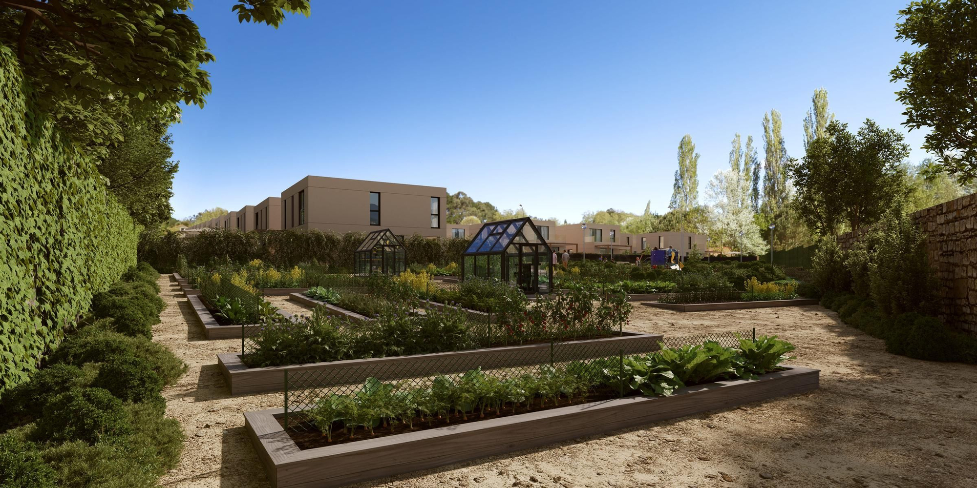 A la venta los primeros chalés de Jardín de Vega Residencial en Oleiros