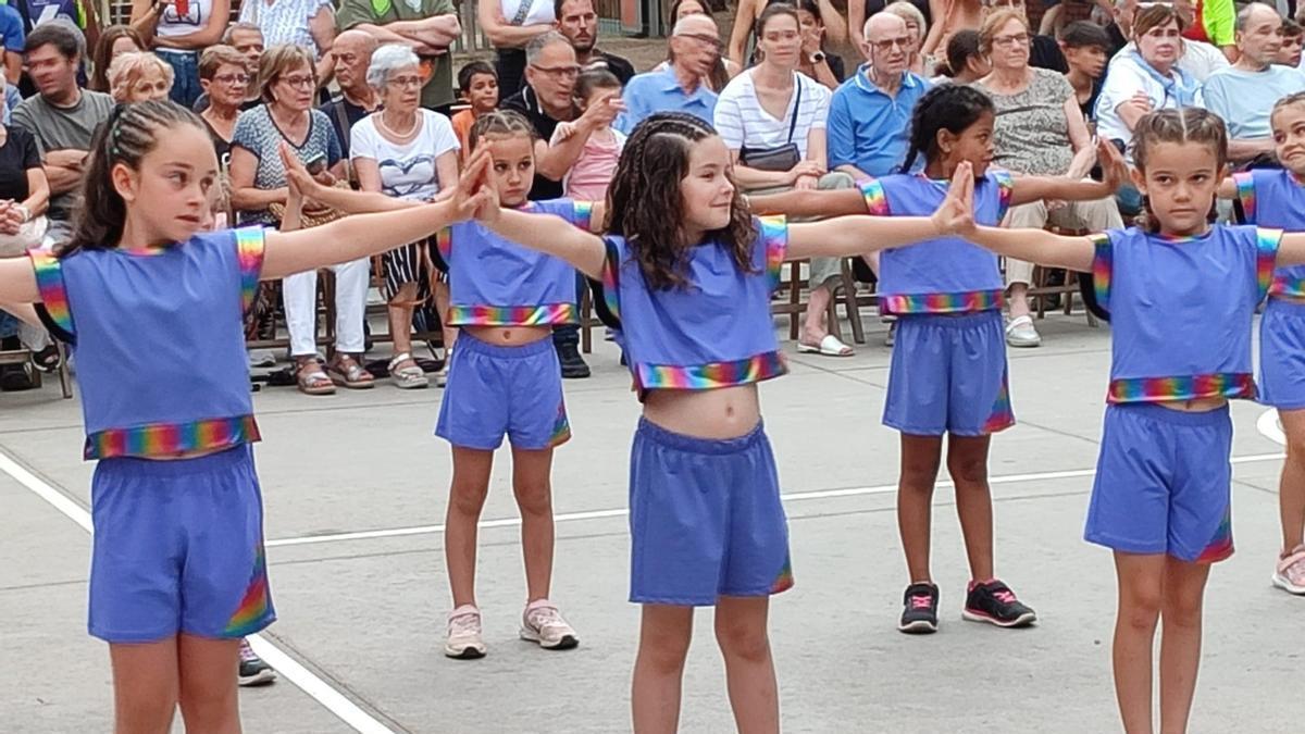 L'exhibició de gimnàstica i ball d'una edició passada