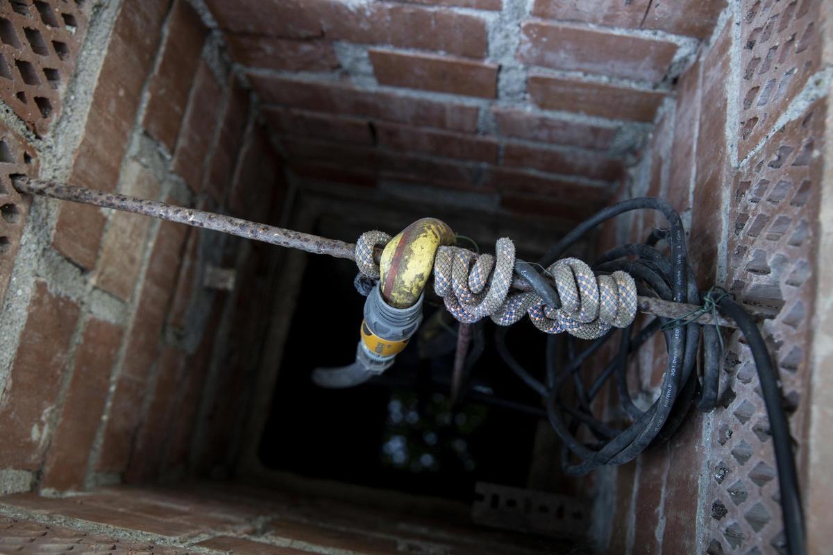 Depóstio de agua vacio