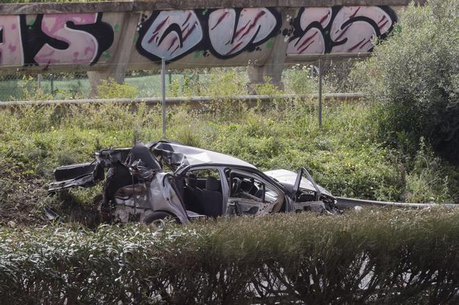 Accidente Sevilla: Las imágenes del accidente con seis muertos en Los Palacios