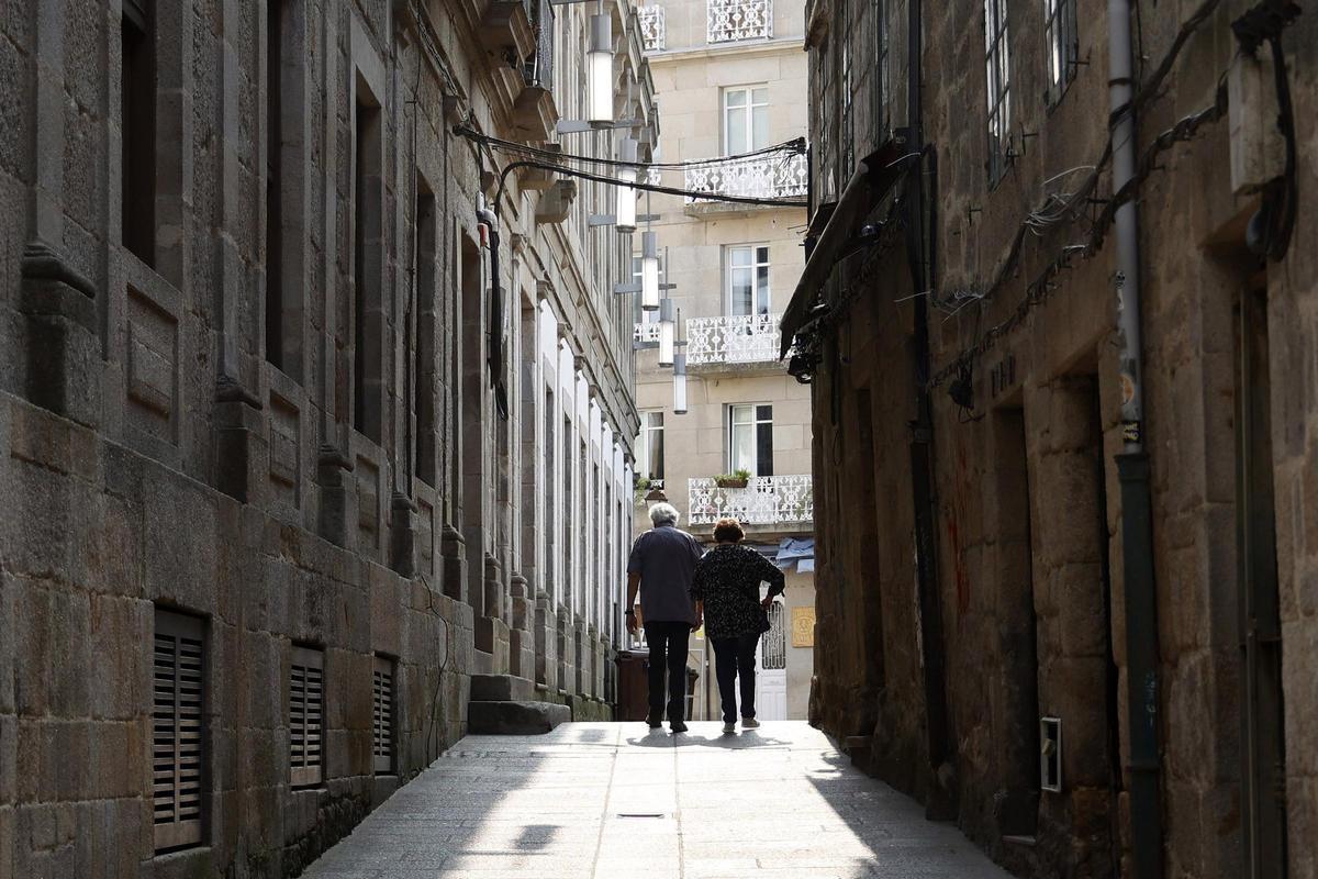 Casco histórico de Pontevedra.